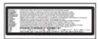 LEXMARK C534 - Laser advisory label - 1
