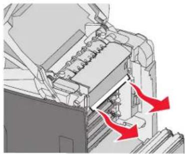 LEXMARK C534 - Jams under the fuser or fuser cover - 2