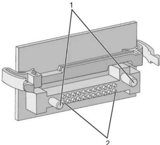 LEXMARK C534 - Installing a flash memory or firmware card - 2