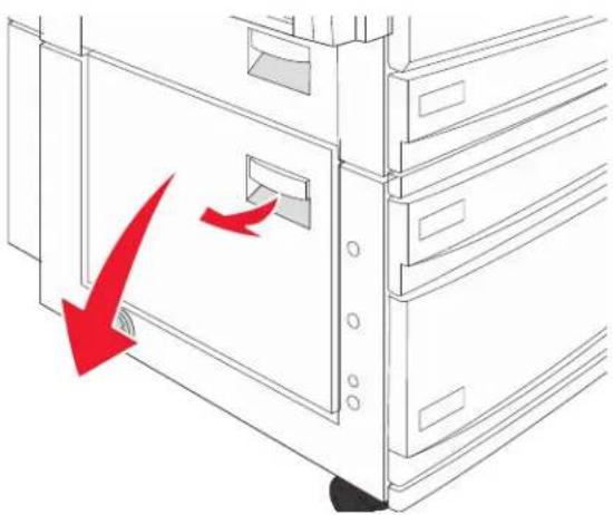 LEXMARK C935 - 242–244 paper jams - 1