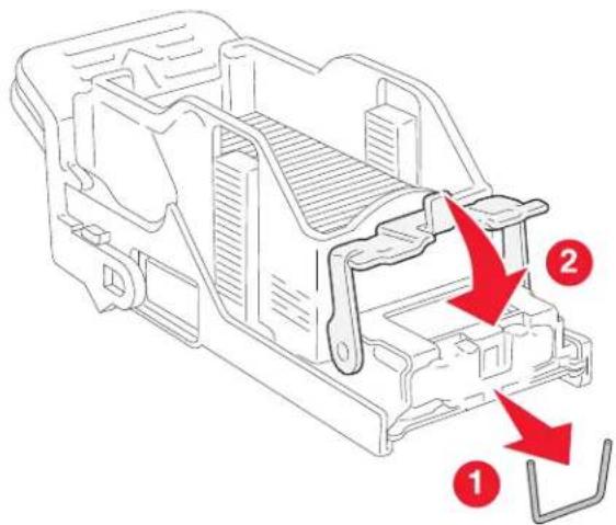 LEXMARK C935 - staple jam - 5