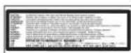 LEXMARK C935 - Laser advisory label - 1