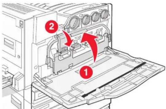 LEXMARK C935 - Replacing a photoconductor - 7
