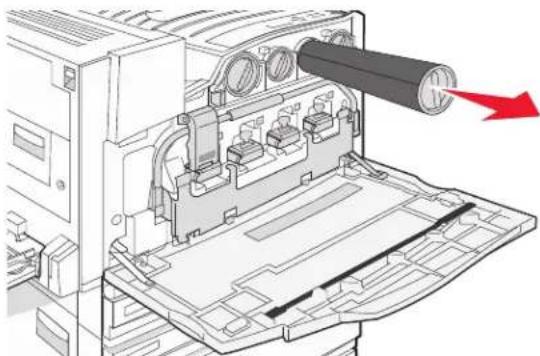 LEXMARK C935 - Replacing a toner cartridge - 3