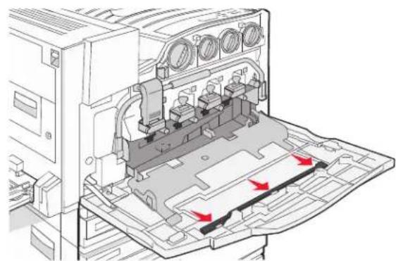 LEXMARK C935 - Cleaning the printhead lenses - 5