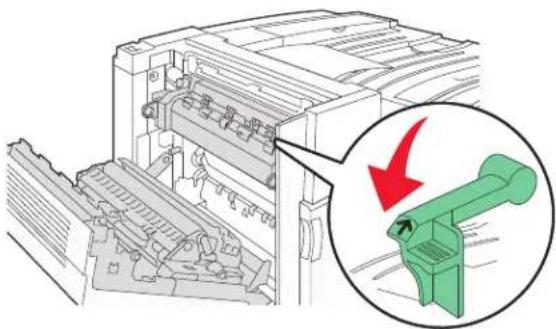 LEXMARK C935 - Door A will not shut properly - 2