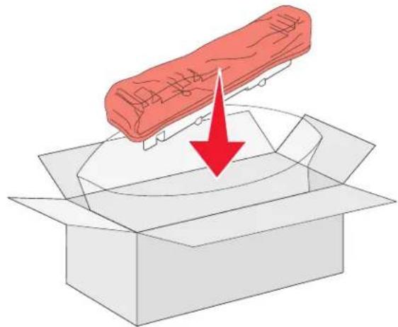 LEXMARK C935 - Replacing the waste toner box - 8