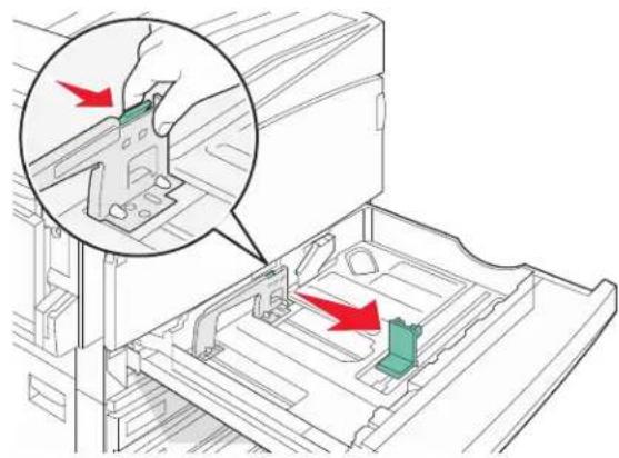 LEXMARK C935 - Loading the 520-sheet trays - 3