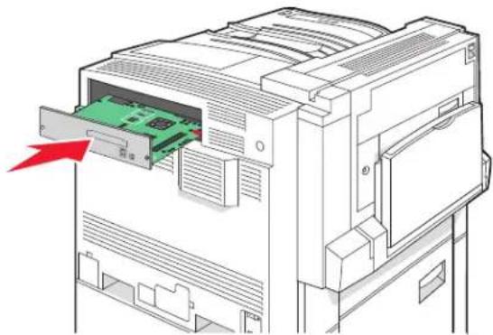 LEXMARK C935 - Reinstalling the system board - 1