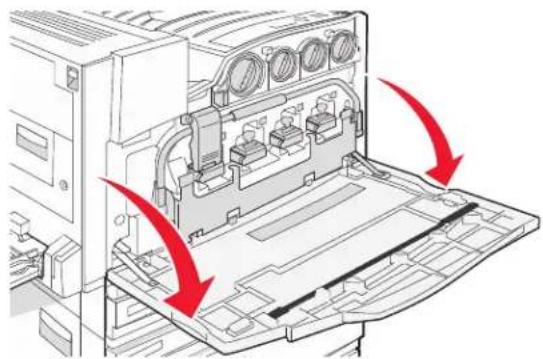 LEXMARK C935 - Replacing a toner cartridge - 1