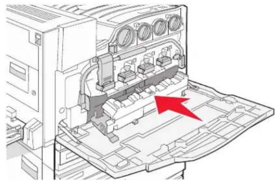 LEXMARK C935 - Cleaning the printhead lenses - 8