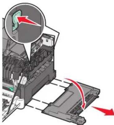 LEXMARK C543 - Replacing a developer unit - 5