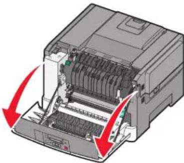 LEXMARK C543 - Replacing a black imaging kit - 2