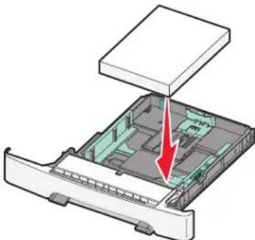 LEXMARK C543 - Loading the standard 250-sheet tray - 5