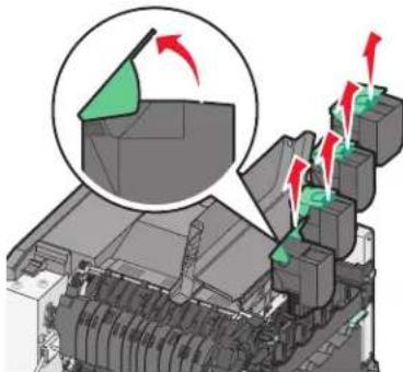 LEXMARK C543 - Replacing a developer unit - 4