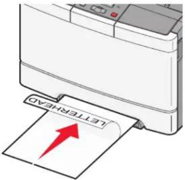 LEXMARK C543 - Tips on using letterhead - 3