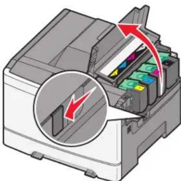 LEXMARK C543 - Replacing a toner cartridge - 1