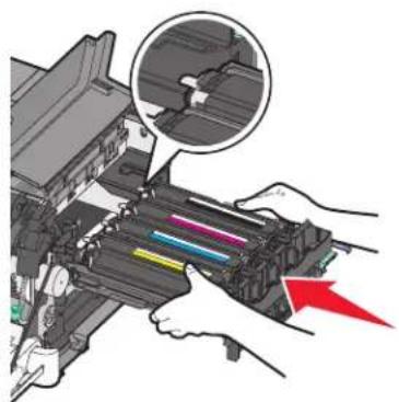 LEXMARK C543 - Replacing a developer unit - 12