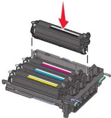 LEXMARK C543 - Replacing a developer unit - 11
