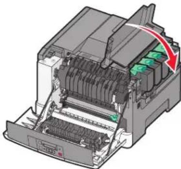 LEXMARK C543 - Replacing the waste toner bottle - 9