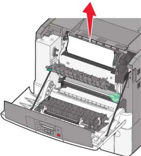LEXMARK C543 - paper jam - 3