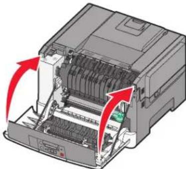 LEXMARK C543 - Replacing the waste toner bottle - 10