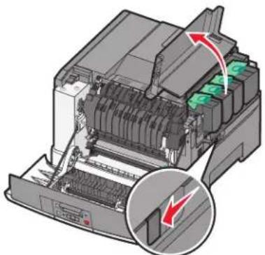 LEXMARK C543 - Replacing a black imaging kit - 3