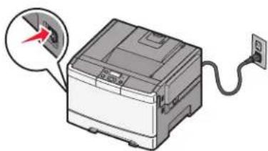 LEXMARK C543 - Prepare to configure the printer - 2