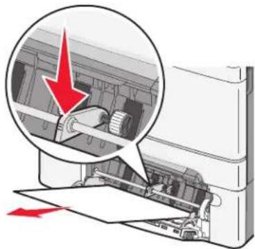LEXMARK C543 - paper jam - 1
