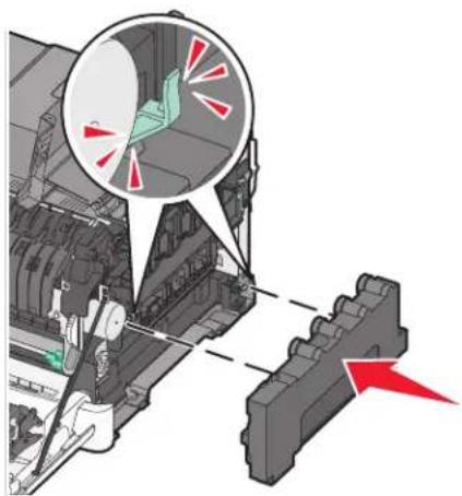 LEXMARK C543 - Replacing a black imaging kit - 14