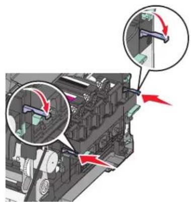 LEXMARK C543 - Replacing a developer unit - 13