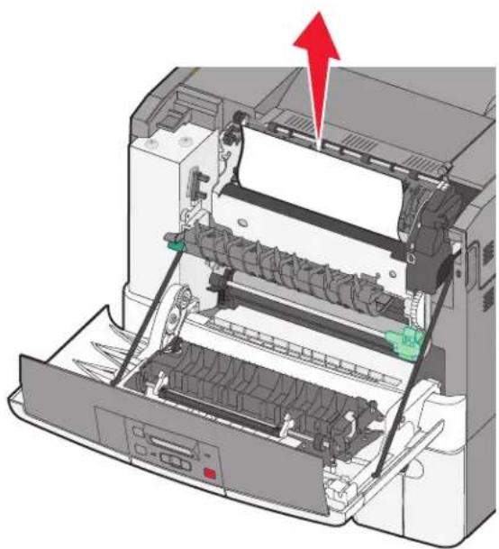 LEXMARK C543 - paper jam - 4