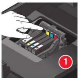 LEXMARK PRO 908 - Auswechseln von Tintenpatronen - 2