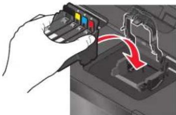 LEXMARK PRO 905 - ENTNEHMEN UND WIEDEREINSETZEN DES DRUCKKOPFS - 4