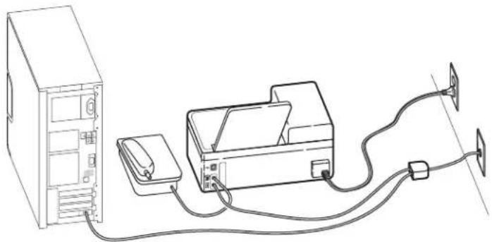 LEXMARK PRO 901 - Szenario 2: DSL (Digital Subscriber Line) - 1