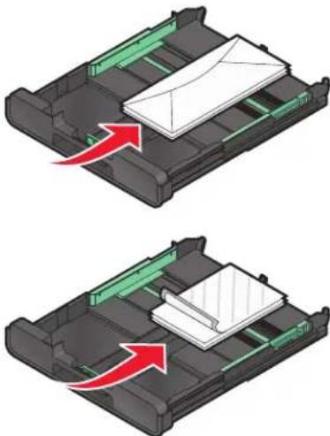 LEXMARK PRO 901 - Einlegen von Umschlägen oder Fotopapier - 4