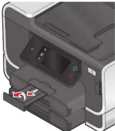 LEXMARK PRO 901 - Einlegen von Papier in das Papierfach - 7