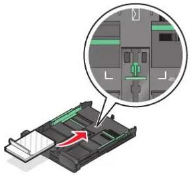 LEXMARK PRO 901 - Einlegen unterschiedlicher Papiersorten - 2