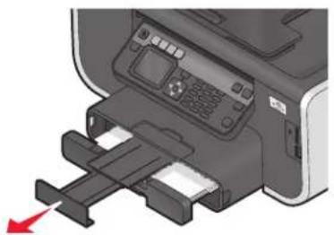 LEXMARK PRO 702 - Einlegen von Papier in das Papierfach - 8