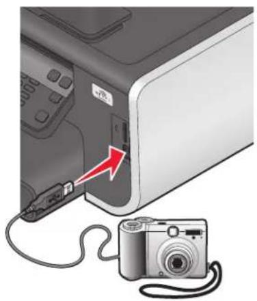 LEXMARK PRO 702 - Drucken von Fotos von einer PictBridge-fähigen Digitalkamera - 1