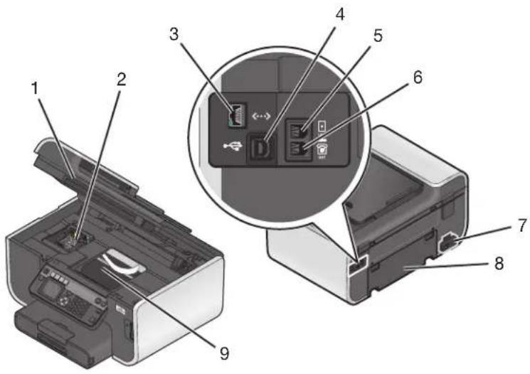 LEXMARK PRO 702 - Anzeigen von Informationen zum Drucker - 4