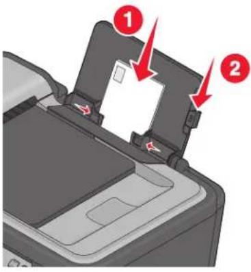 LEXMARK PRO 209 - Einlegen von Papier - 5