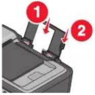 LEXMARK PRO 208 - Einlegen von Papier - 6
