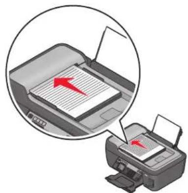 LEXMARK PRO 208 - Einlegen von Originaldokumenten in die automatische Dokumentenzuführung - 1
