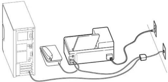 LEXMARK PRO 208 - Szenario 2: DSL (Digital Subscriber Line) - 1