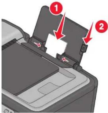 LEXMARK PRO 202 - Einlegen von Papier - 8