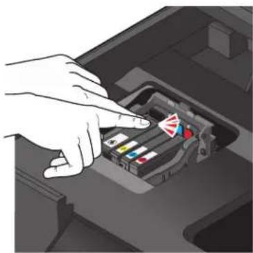 LEXMARK PRO 202 - Auswechseln von Tintenpatronen - 5