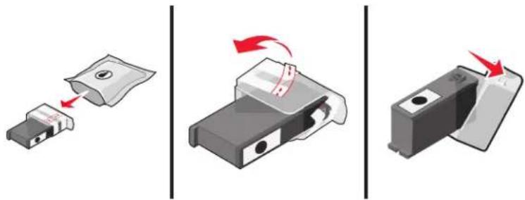 LEXMARK PRO 202 - Auswechseln von Tintenpatronen - 3