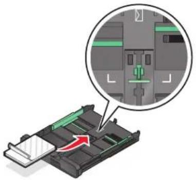 LEXMARK Prestige Pro 802 - Einlegen unterschiedlicher Papiersorten - 2