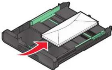 LEXMARK Prestige Pro 802 - Einlegen von Umschlägen oder Fotopapier - 4